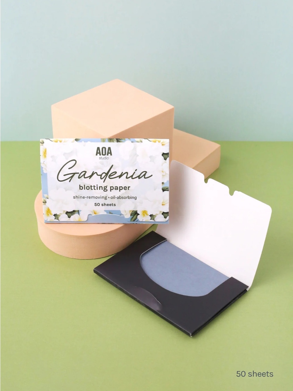 Charcoal Blotting Paper - Blue and White Packaging